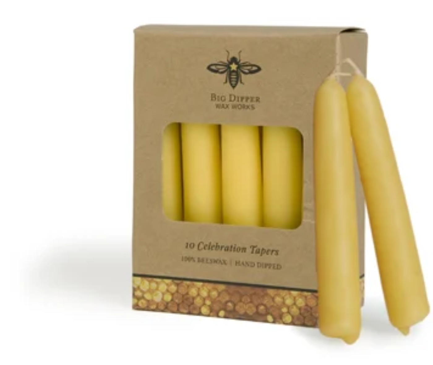 Beeswax Celebration Tapers