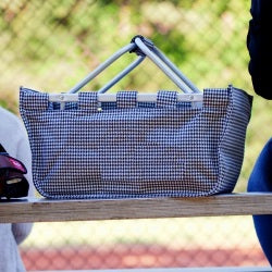 Market Tote -- Houndstooth