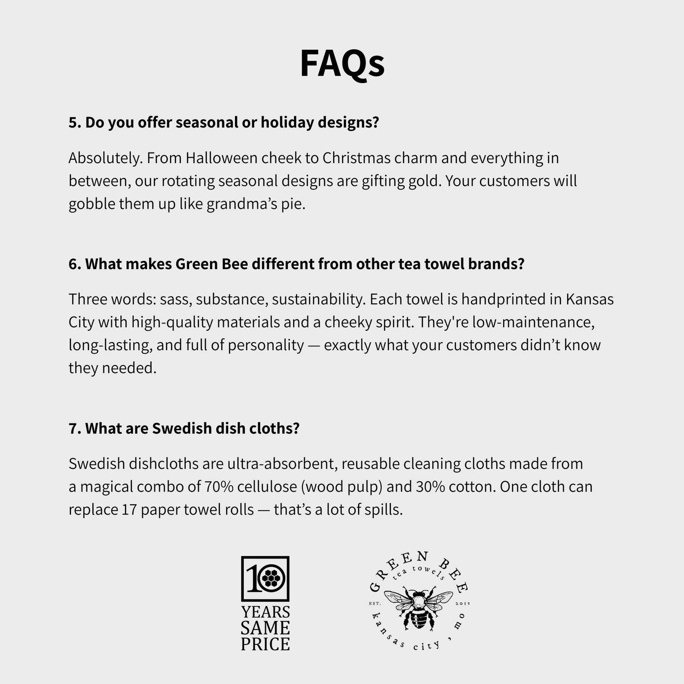 Wonderful Time Dish Towel | Tea Towel | Christmas Dish Towel