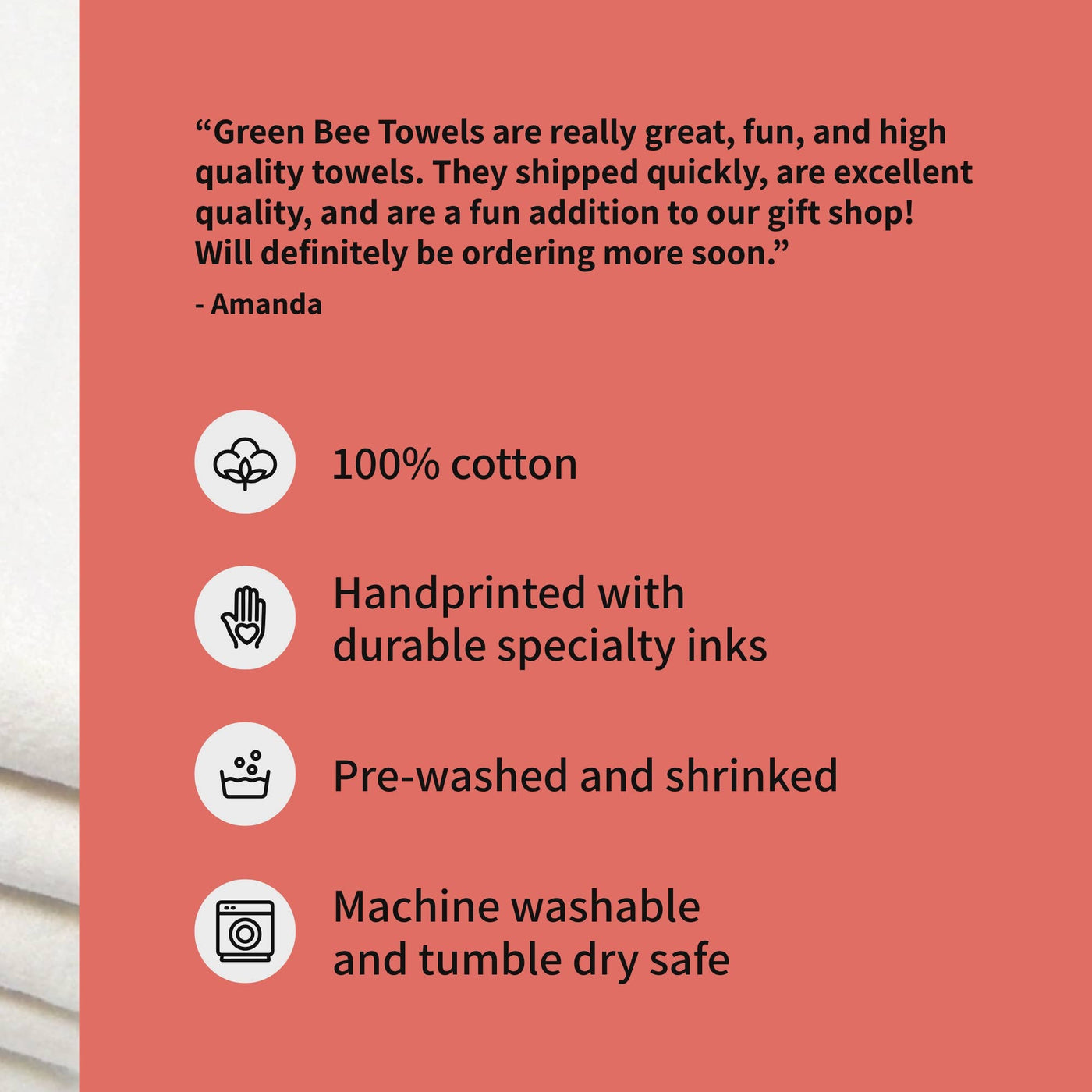 Wonderful Time Dish Towel | Tea Towel | Christmas Dish Towel