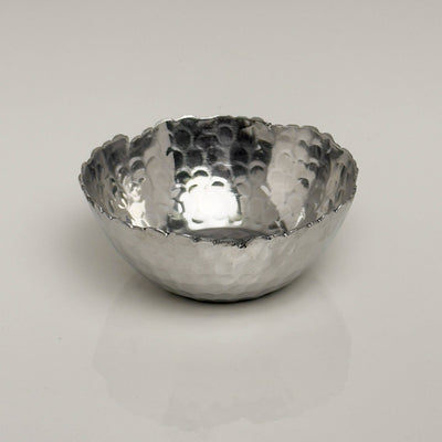 Aluminum Bowl with Torn Edges