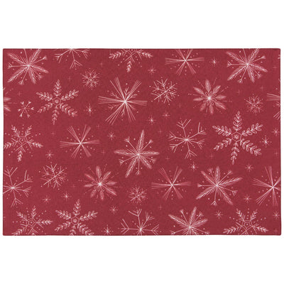 Snowflakes Christmas Placemat