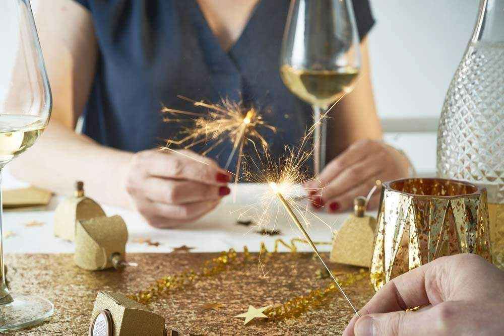 Gold Glitter Table Runner | 6ft | Christmas Decor |