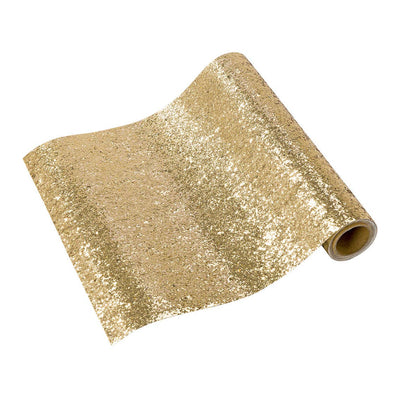 Gold Glitter Table Runner | 6ft | Christmas Decor |