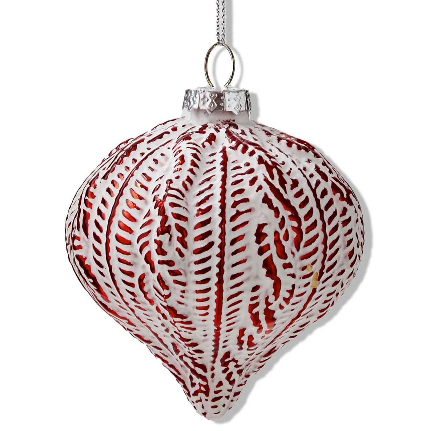 Antique Drop Ornament (wide)