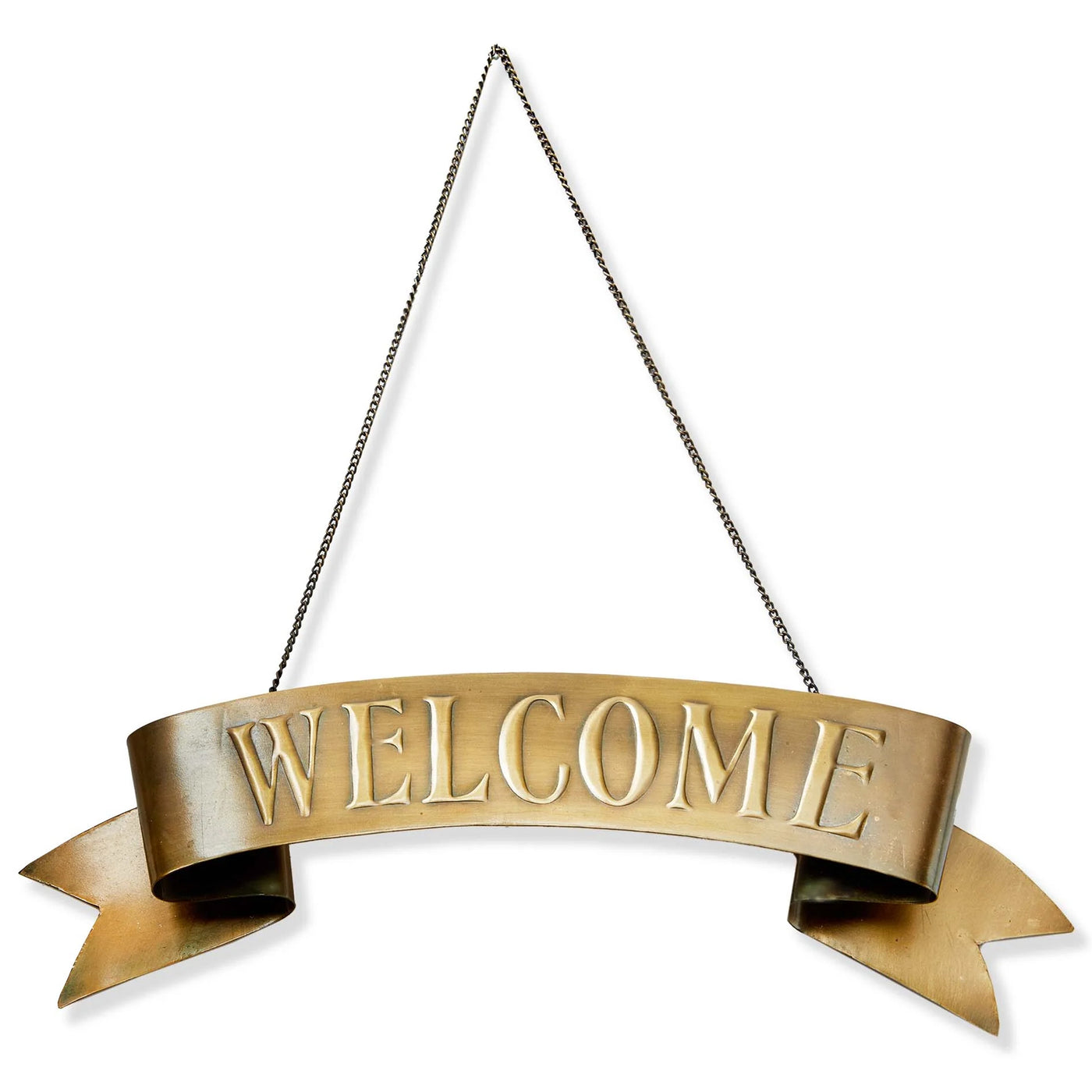 Welcome Hanging Door Sign