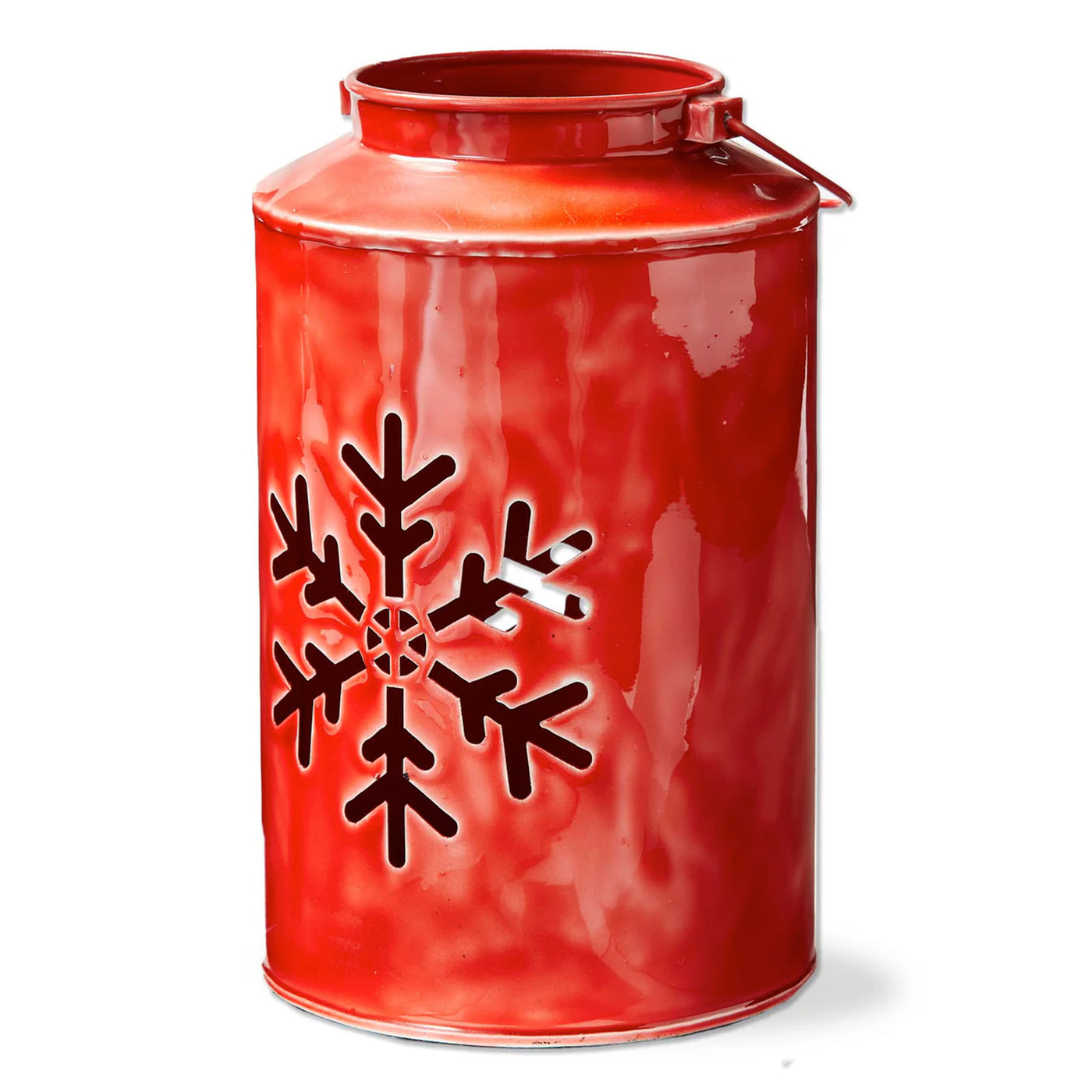 Snowflake Enamel Lantern (Large)