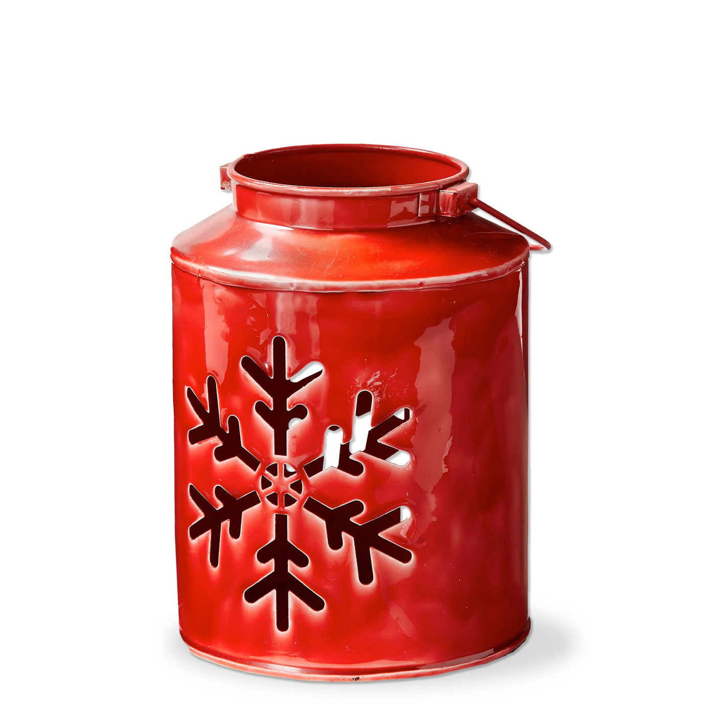 Snowflake Enamel Lantern (Small)