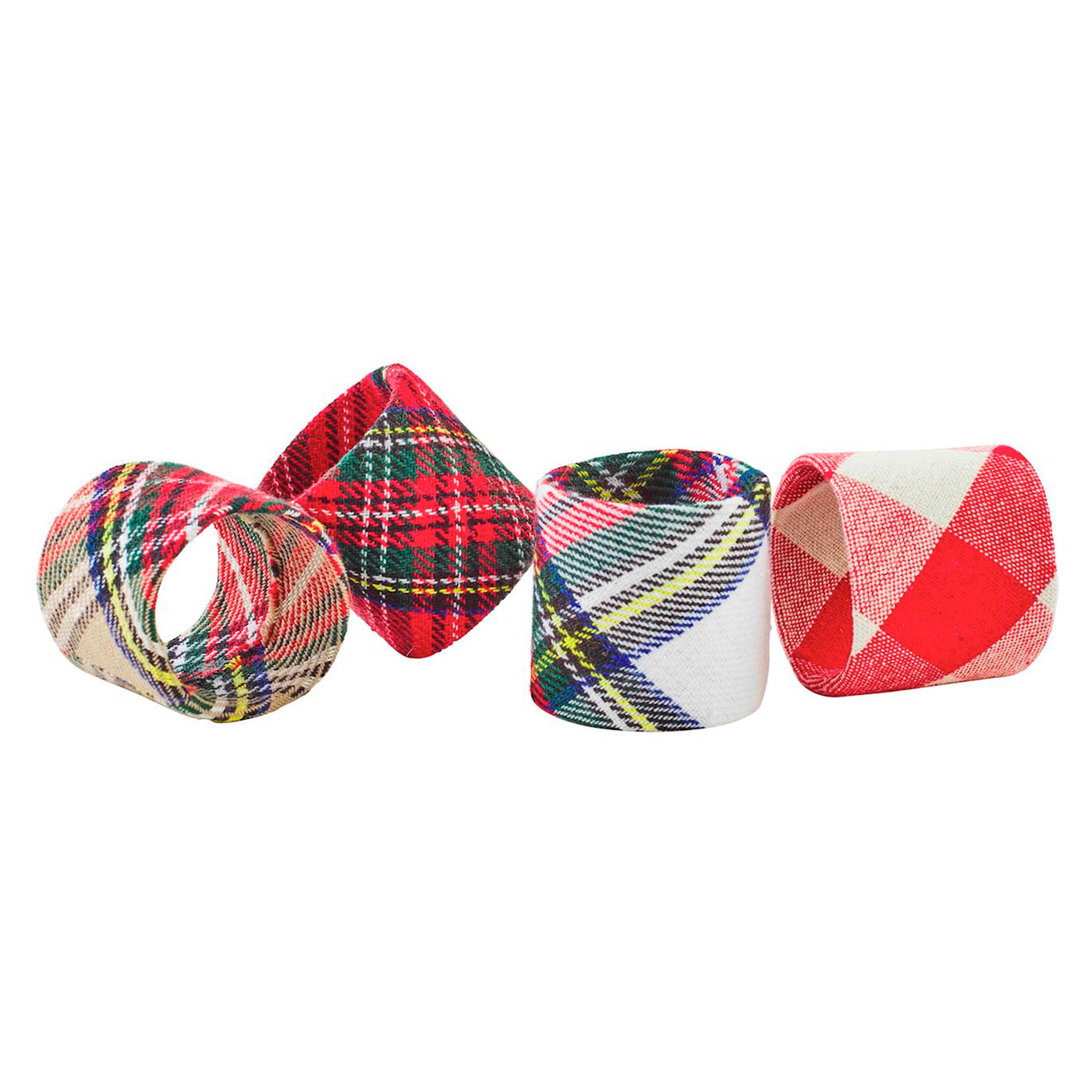 Tartan Napkin Rings (4 Styles)