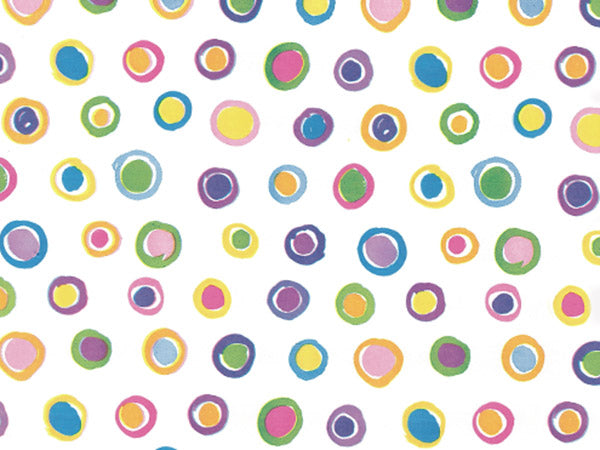 Rainbow Dots Tissue Paper (20"x30")