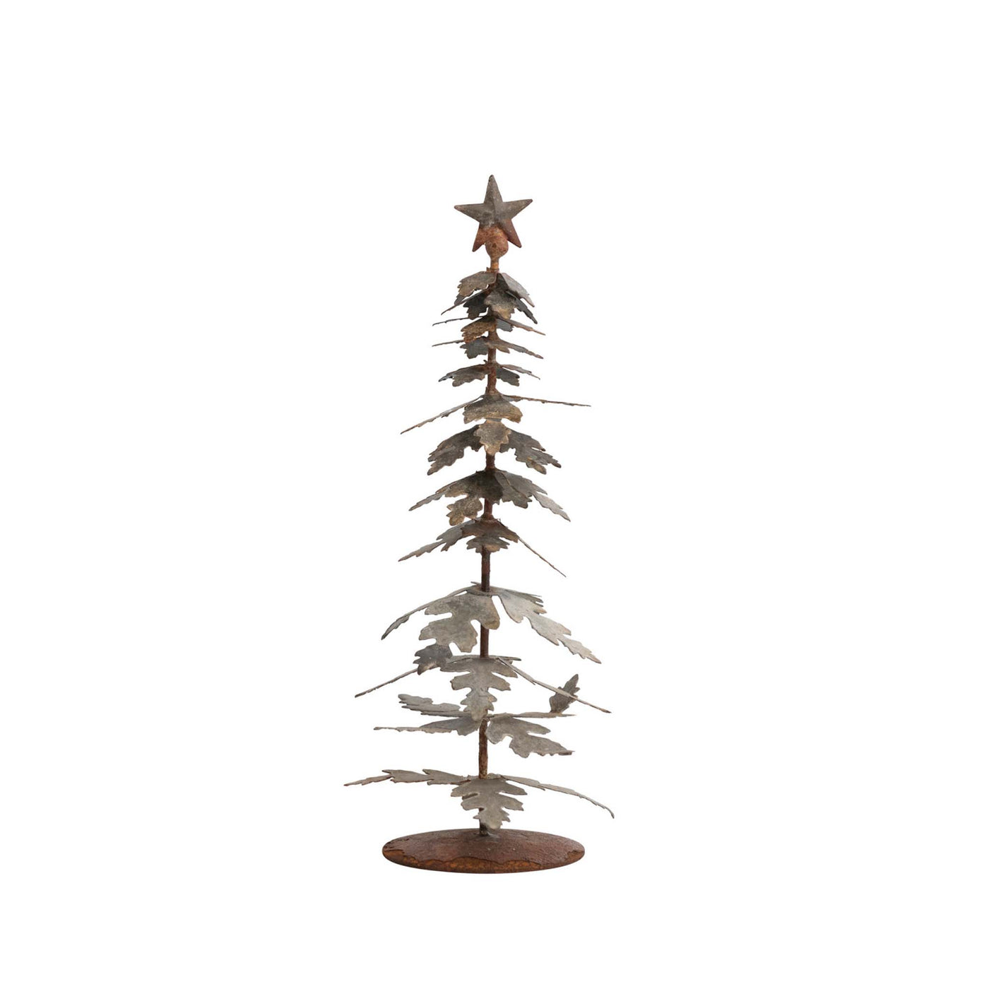 Metal Tree with Star (2 sizes)