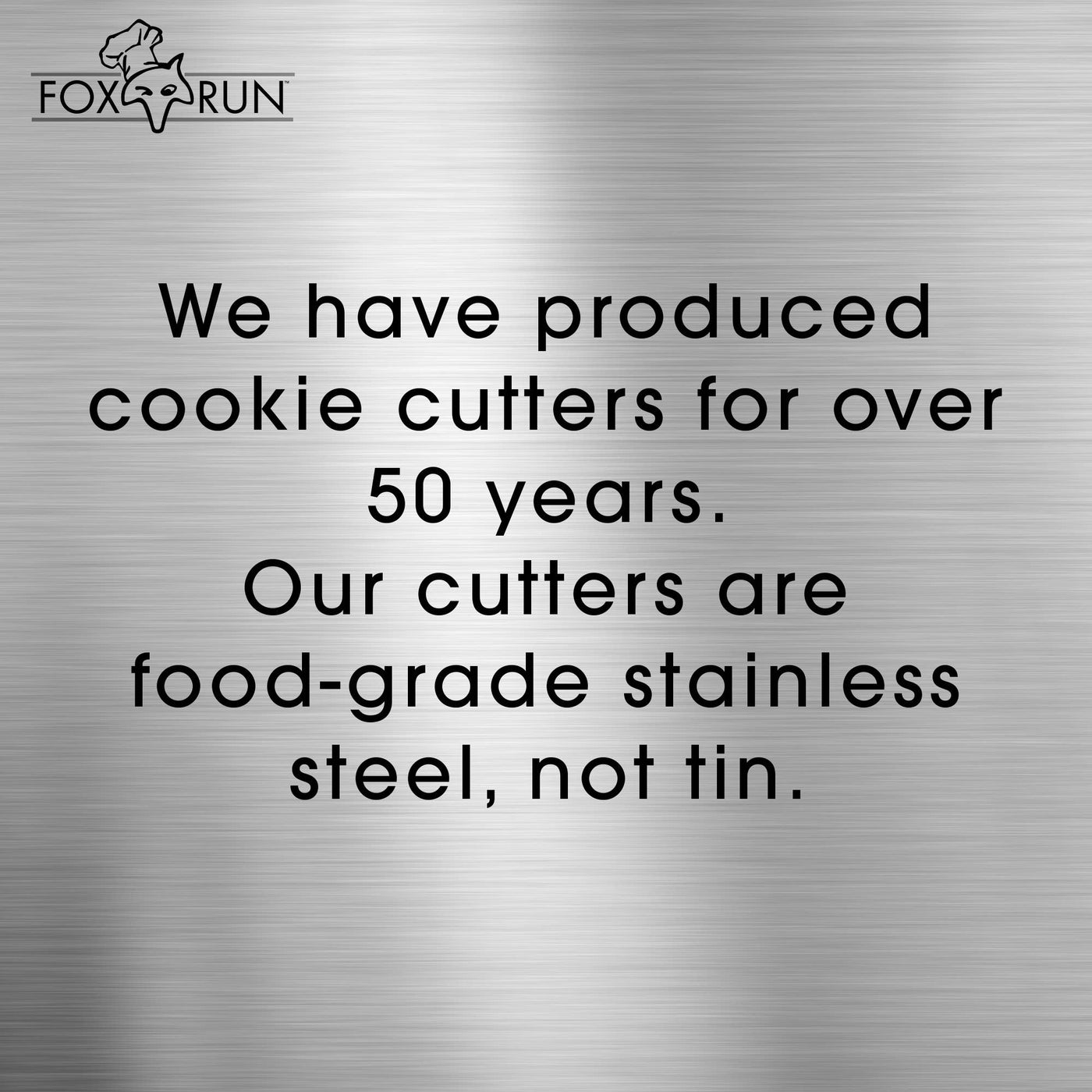 Fox Run Dog Bone Cookie Cutter Set, 3-Piece, 2” to 3.5”