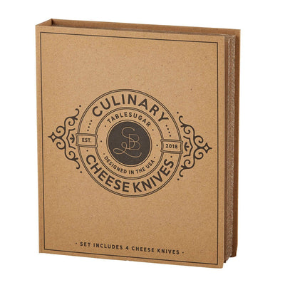 Cheese Knives Book Box - Periwinkle Rose