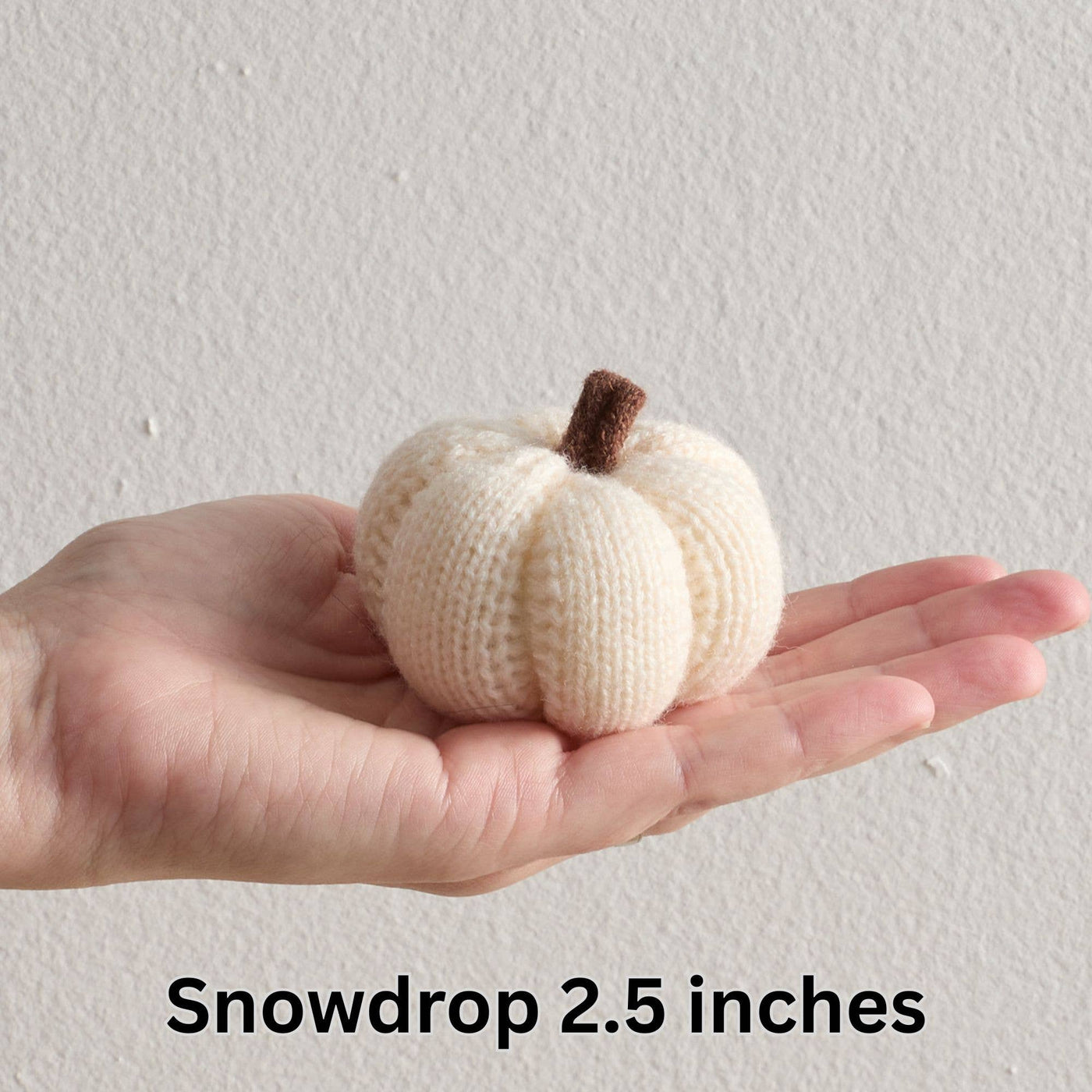 Cozy Knit Pumpkins - Periwinkle Rose