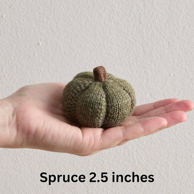 Cozy Knit Pumpkins - Periwinkle Rose