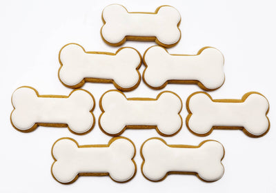 Fox Run Dog Bone Cookie Cutter Set, 3-Piece, 2” to 3.5”
