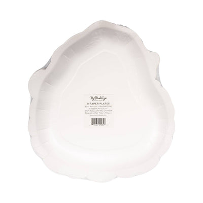 Retro Santa Paper Plate