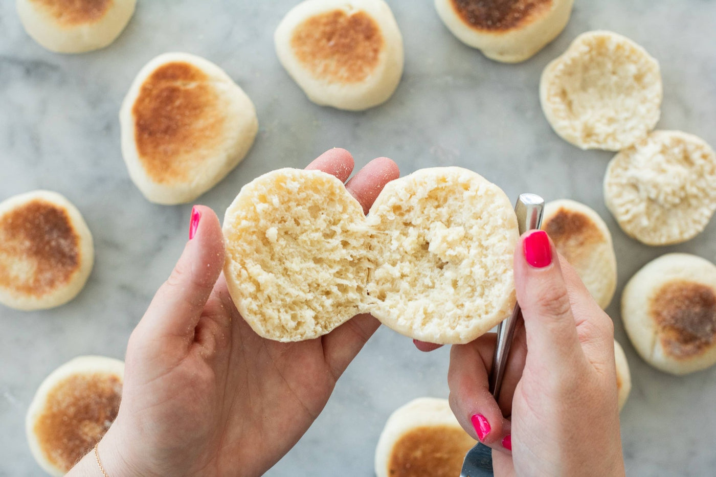 English Muffin Making Mix - Periwinkle Rose