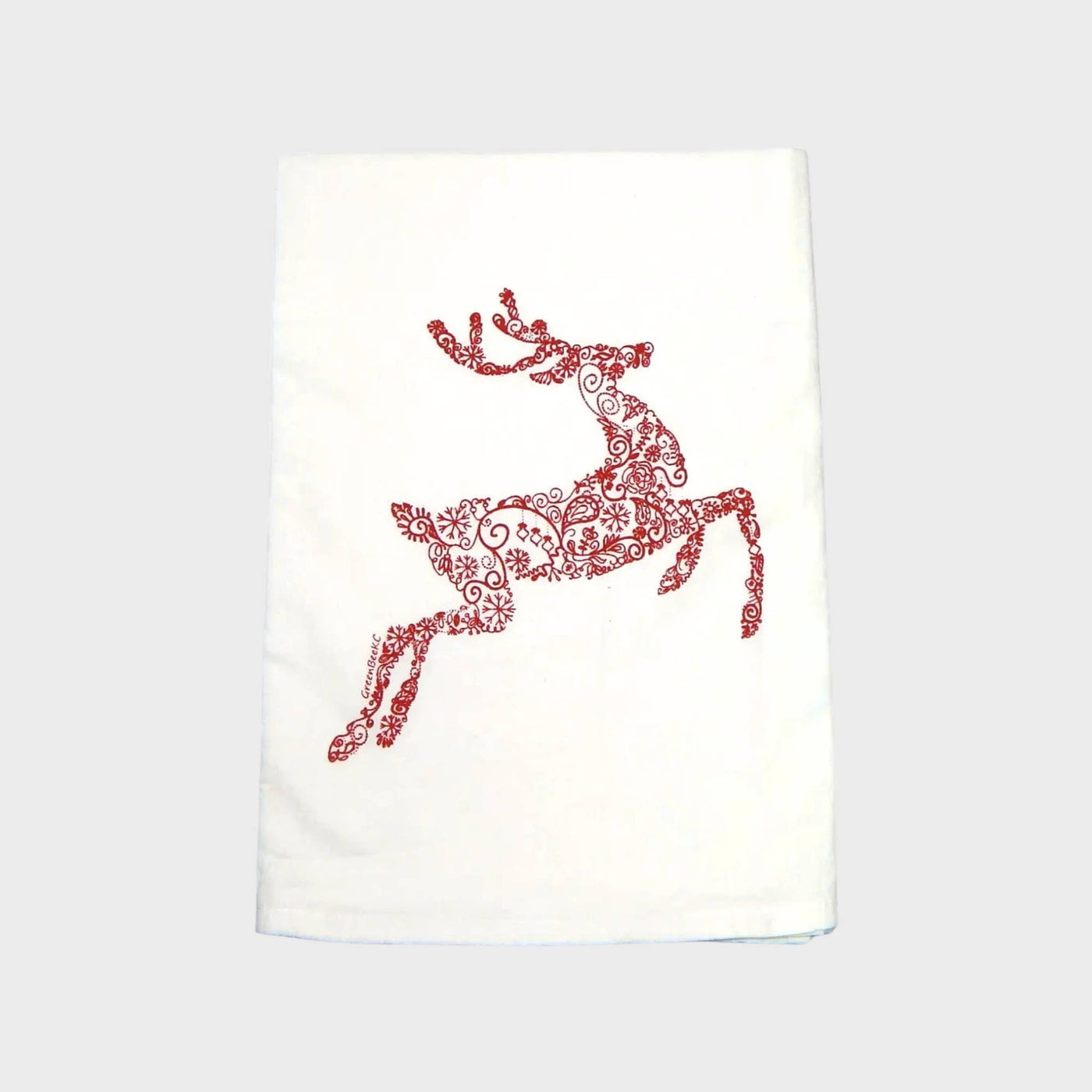 Reindeer Kitchen Towel | Towels | Christmas Dish Towels
