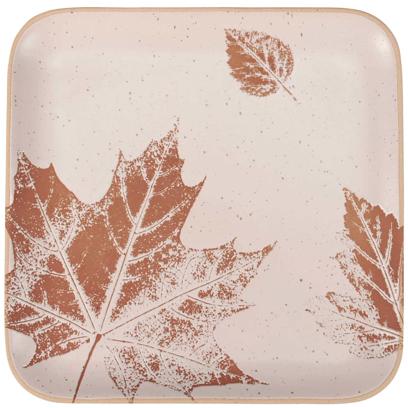 Fall Leaves Tray - Periwinkle Rose