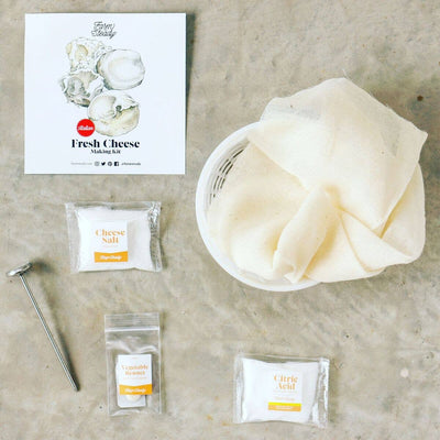Fresh Italian Cheese Making Kit - Periwinkle Rose