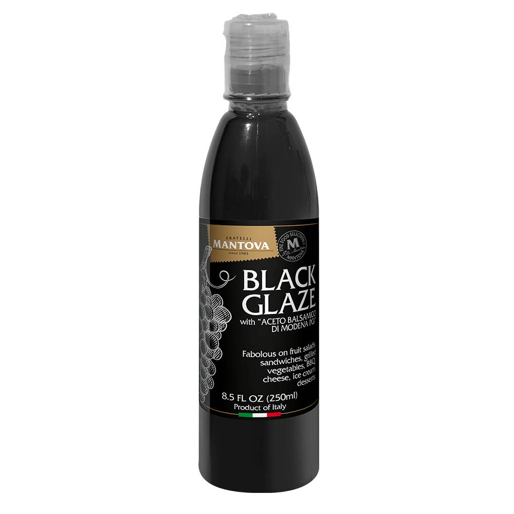 Mantova Black Balsamic Glaze, 8.5 fl. oz. - Periwinkle Rose
