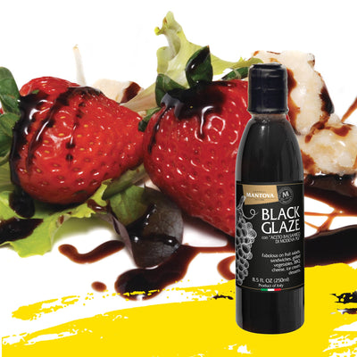 Mantova Black Balsamic Glaze, 8.5 fl. oz. - Periwinkle Rose