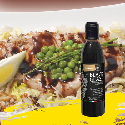 Mantova Black Balsamic Glaze, 8.5 fl. oz. - Periwinkle Rose
