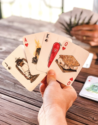 Camping Playing Cards