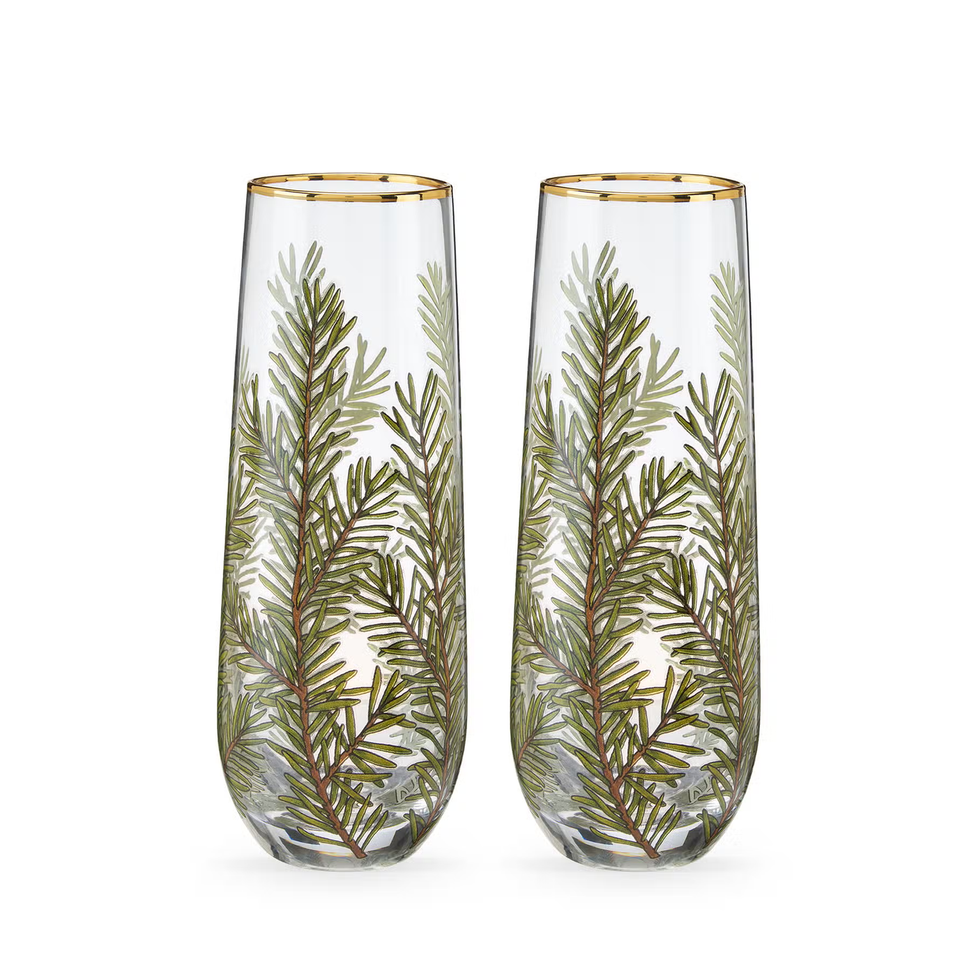 Sprig Stemless Champagne Glass (Boxed Set of 2)