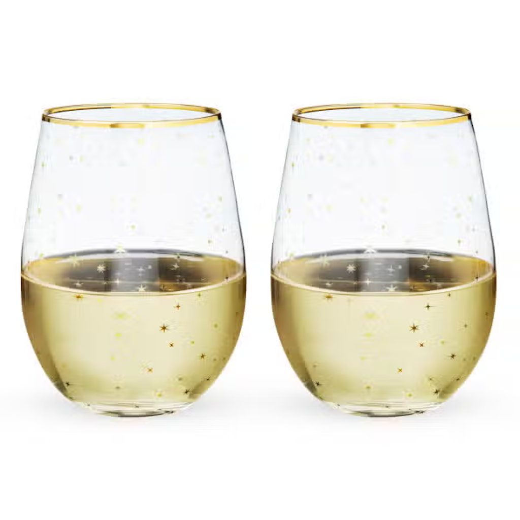 Starlight Stemless Wine Glass (Boxed Set of 2)