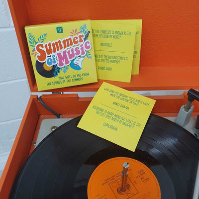 Summer of Music Trivia Game - Periwinkle Rose