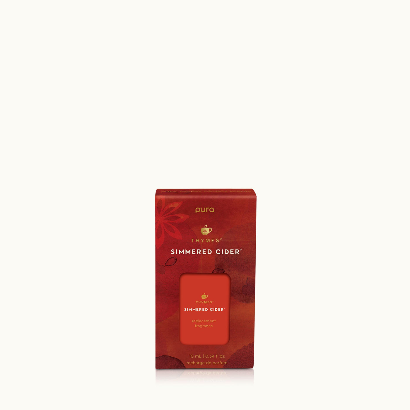 Thymes Simmered Cider Pura Diffuser Refill - Periwinkle Rose