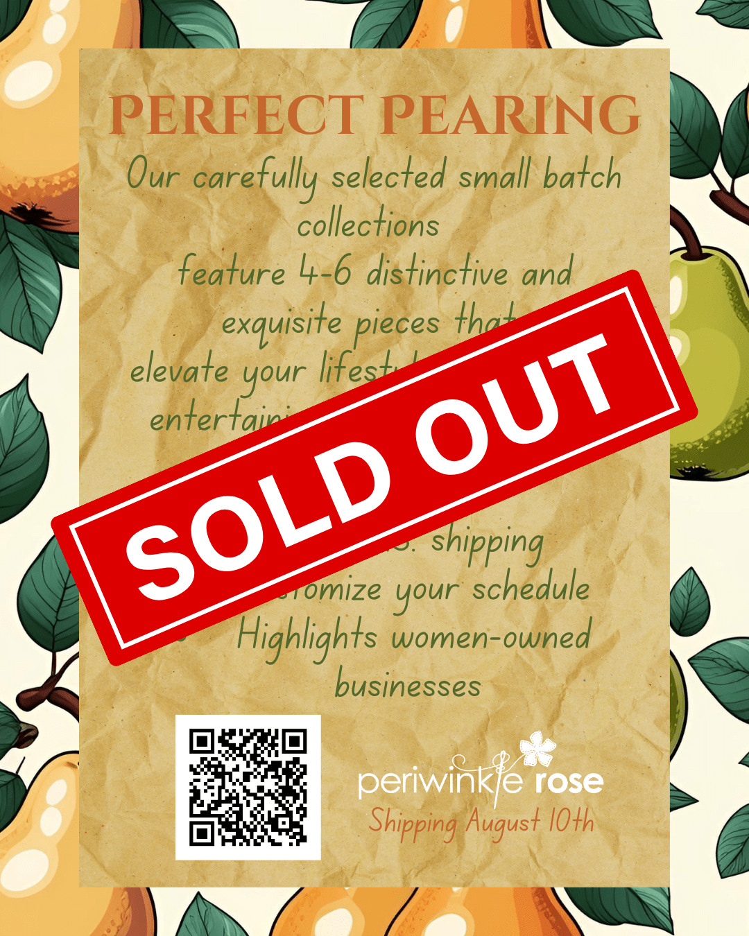 V.I.P. Subscription Box - Periwinkle Rose