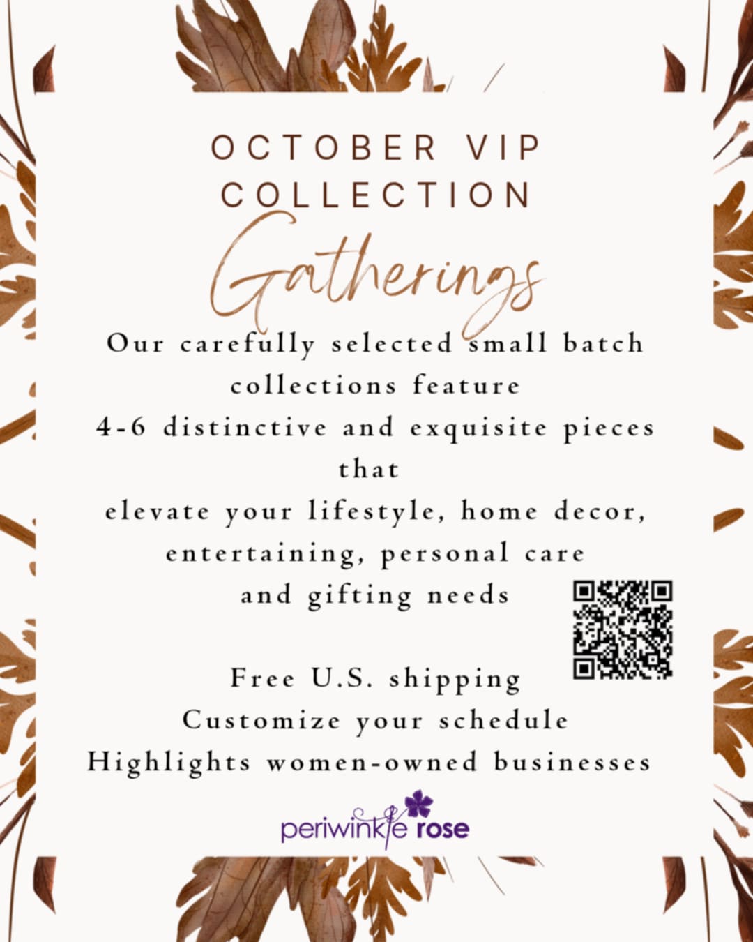 V.I.P. Subscription Box - Periwinkle Rose