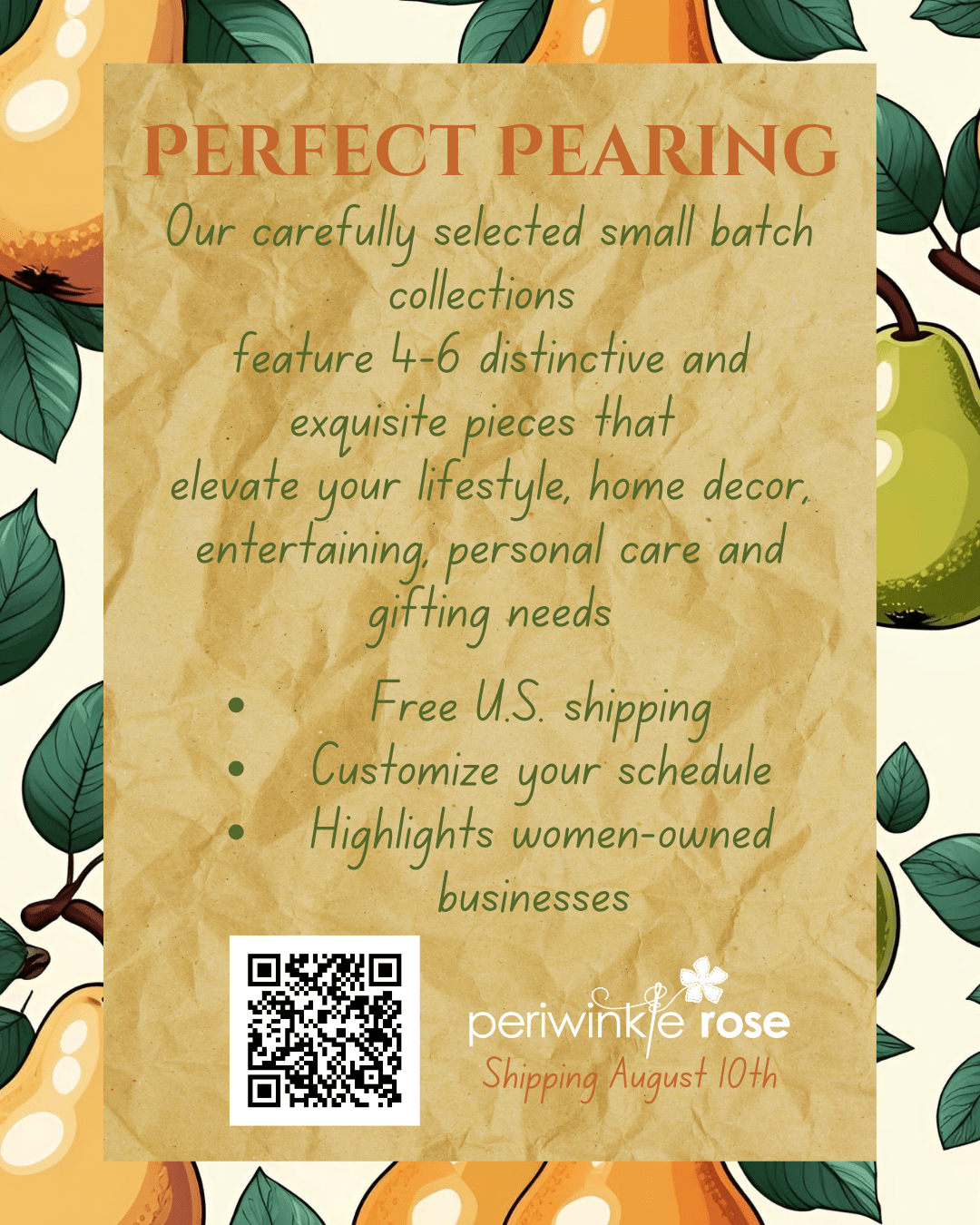 V.I.P. Subscription Box - Periwinkle Rose