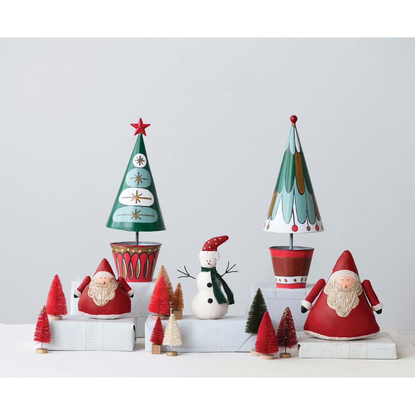 16" Whimsical Metal Tree (2 Styles) - Periwinkle Rose