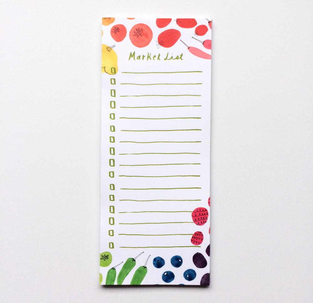 Honeyberry Studios Eat a Rainbow Market List - Periwinkle Rose