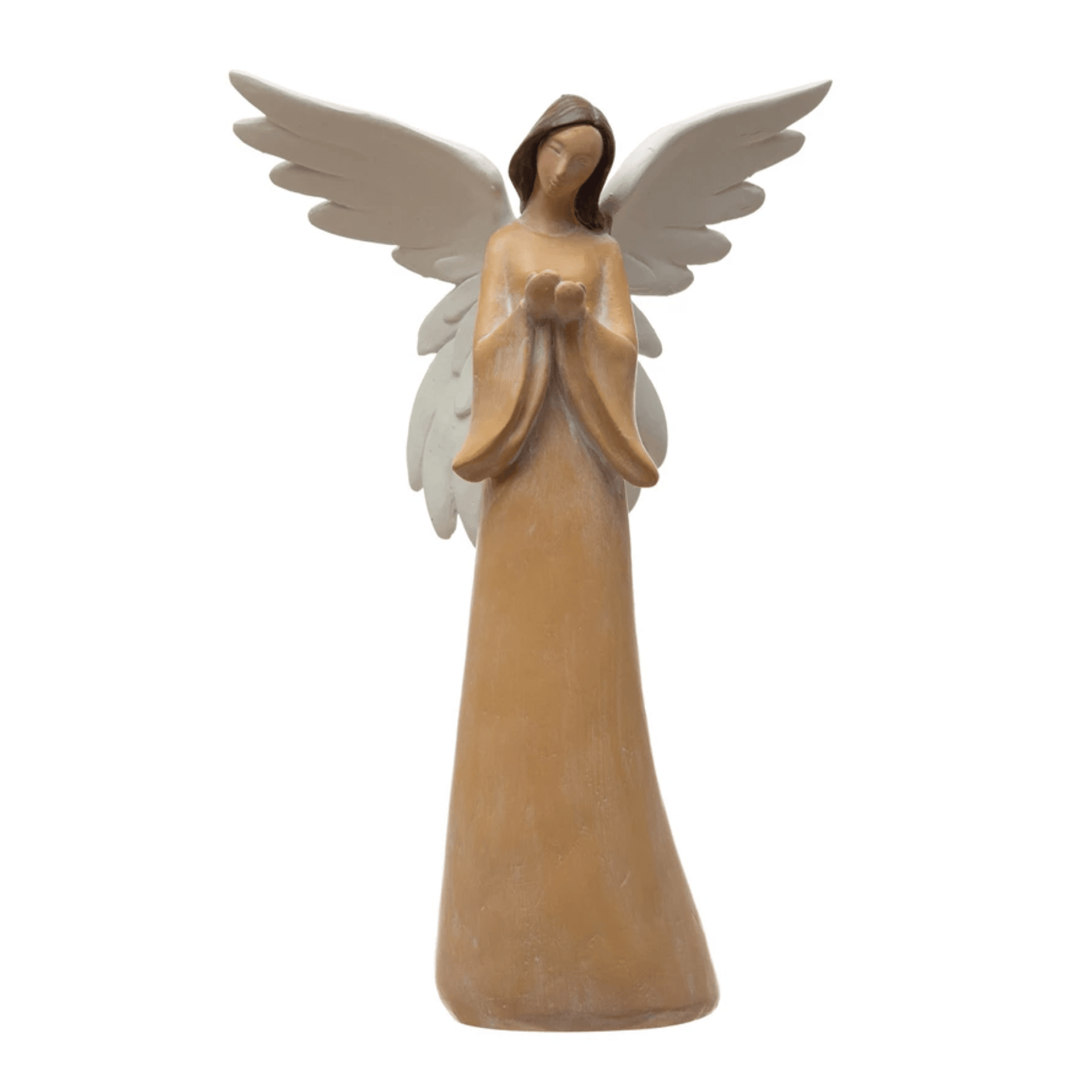 Resin Angel - Periwinkle Rose