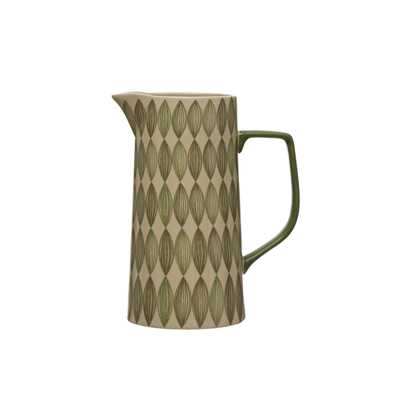 Stoneware Pitcher - Periwinkle Rose