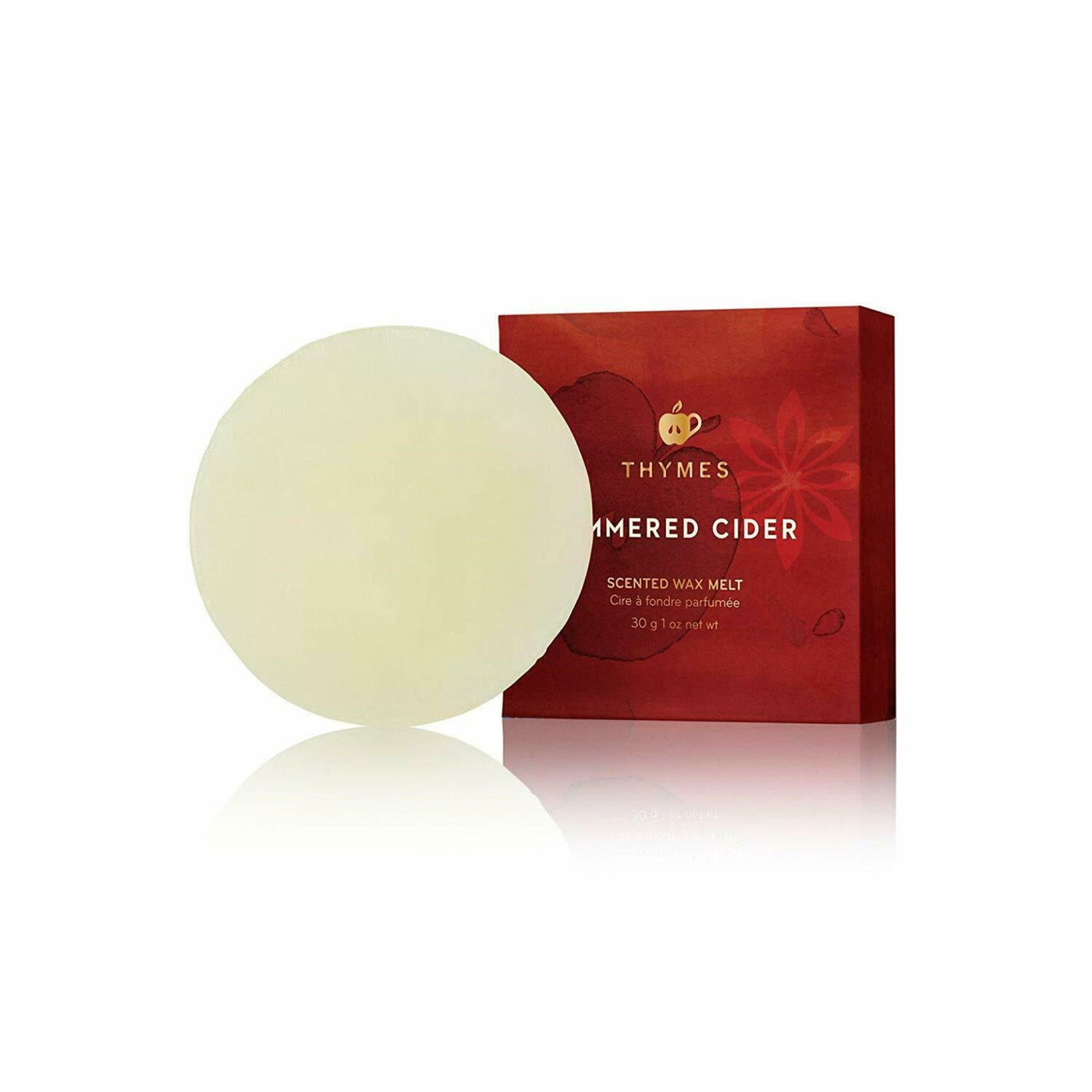 Thymes Simmered Cider Wax Melt - Periwinkle Rose